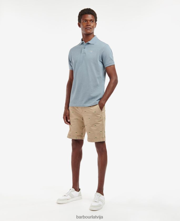 Barbour vīriešiem sporta polo krekls P8J88A717 apģērbs migla