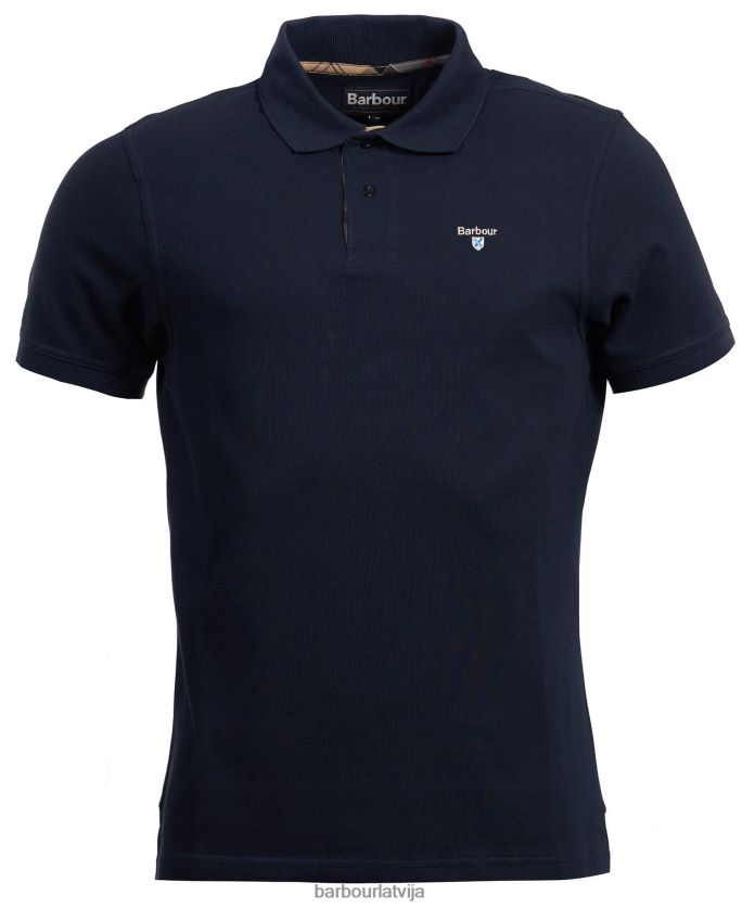 Barbour vīriešiem tartāna polokrekla piķe P8J88A537 apģērbs melns/moderns