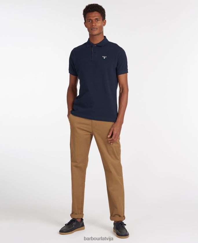 Barbour vīriešiem tartāna polokrekla piķe P8J88A537 apģērbs melns/moderns