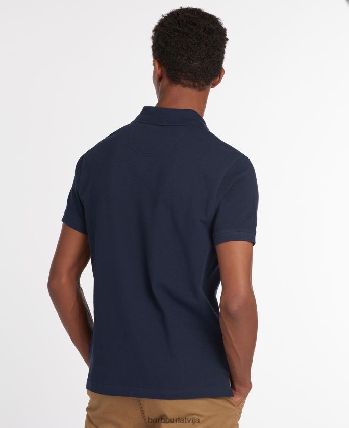 Barbour vīriešiem tartāna polokrekla piķe P8J88A537 apģērbs melns/moderns