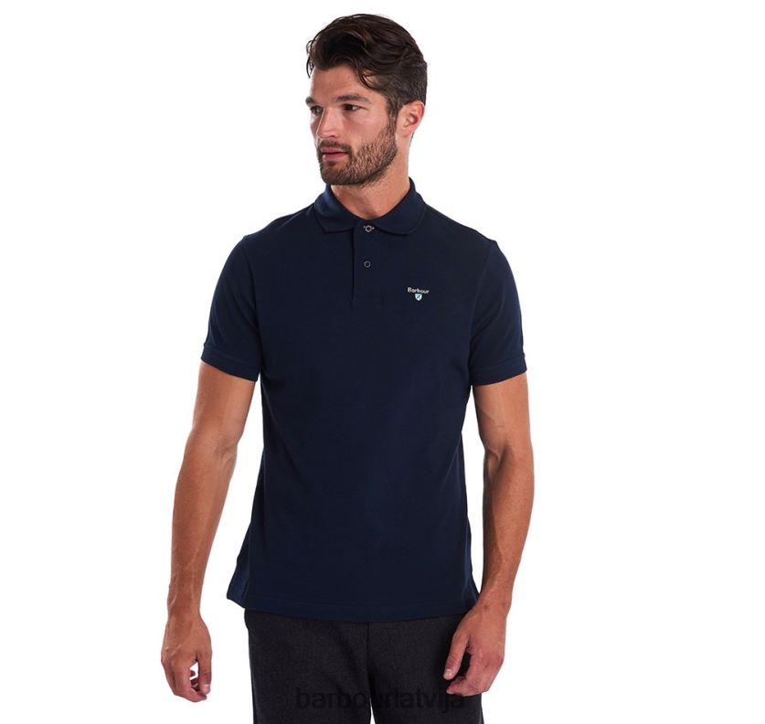 Barbour vīriešiem tartāna polokrekla piķe P8J88A537 apģērbs melns/moderns