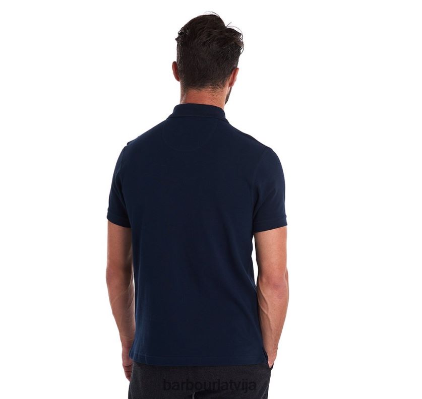 Barbour vīriešiem tartāna polokrekla piķe P8J88A537 apģērbs melns/moderns