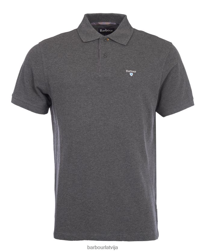 Barbour vīriešiem tartāna polokrekla piķe P8J88A545 apģērbs nakts debesis/olīvu nakts
