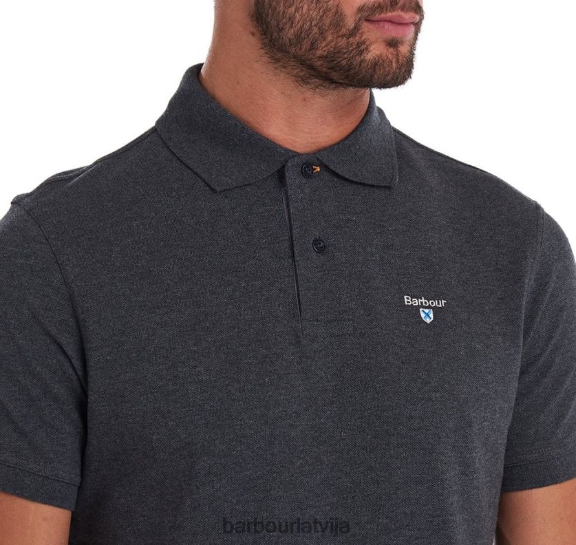 Barbour vīriešiem tartāna polokrekla piķe P8J88A545 apģērbs nakts debesis/olīvu nakts