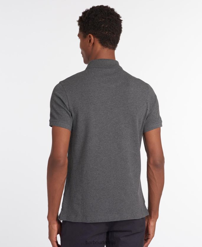 Barbour vīriešiem tartāna polokrekla piķe P8J88A545 apģērbs nakts debesis/olīvu nakts