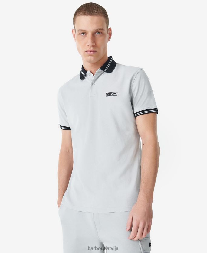 Barbour vīriešiem trekera polo krekls P8J88A643 apģērbs izbalējis zils