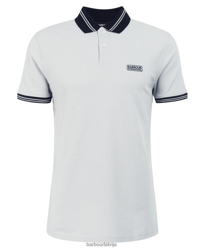 Barbour vīriešiem trekera polo krekls P8J88A643 apģērbs izbalējis zils
