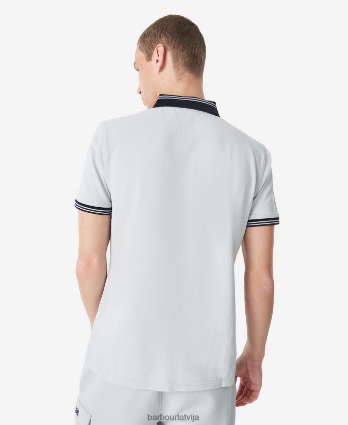 Barbour vīriešiem trekera polo krekls P8J88A643 apģērbs izbalējis zils