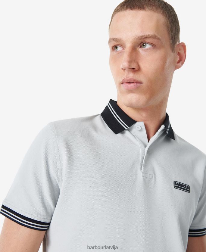 Barbour vīriešiem trekera polo krekls P8J88A643 apģērbs izbalējis zils
