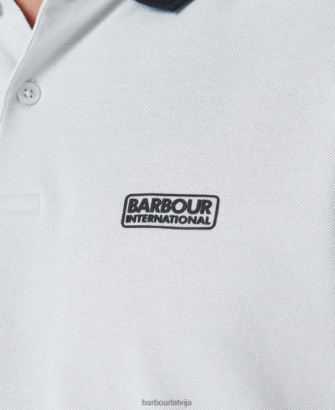 Barbour vīriešiem trekera polo krekls P8J88A643 apģērbs izbalējis zils
