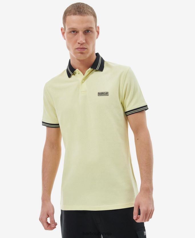 Barbour vīriešiem trekera polo krekls P8J88A657 apģērbs izbalējis zils