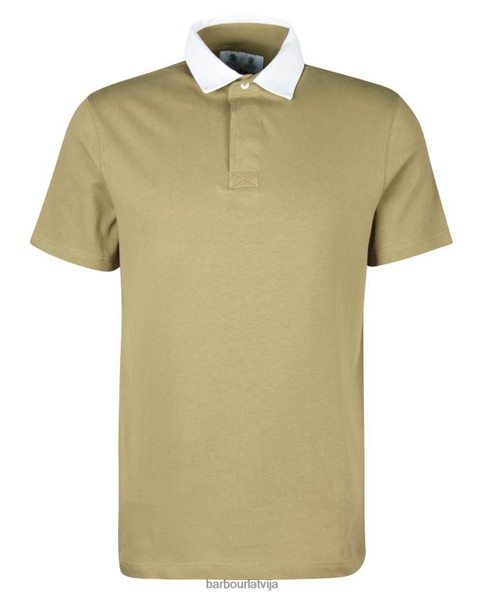 Barbour vīriešiem wilson polo krekls P8J88A703 apģērbs balinātas olīvas