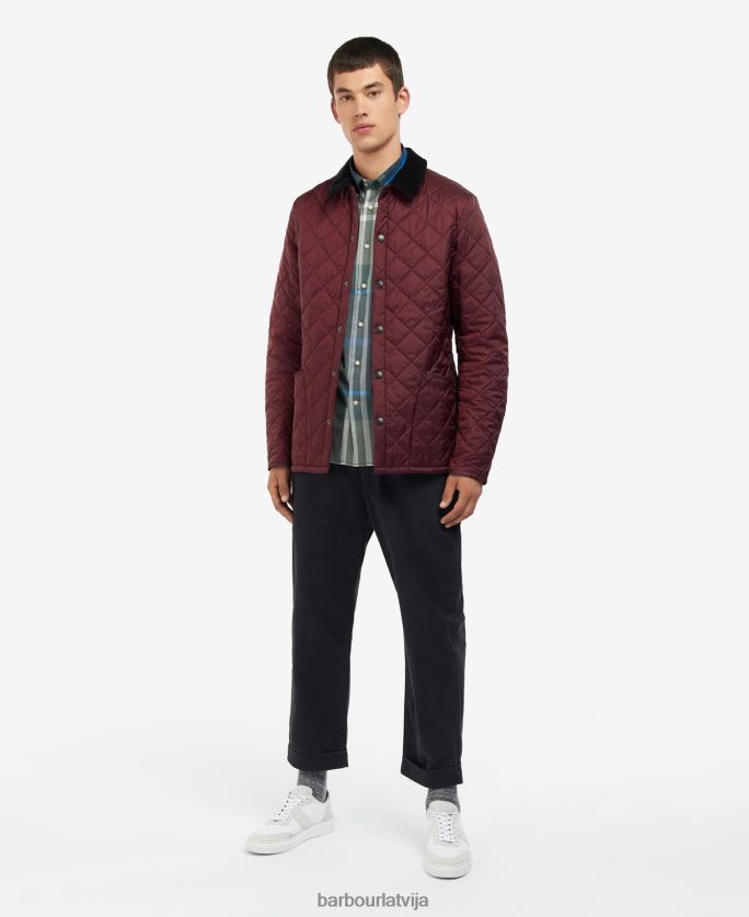 Barbour vīriešiem heritage liddesdale stepēta jaka P8J88A100 apģērbs flote