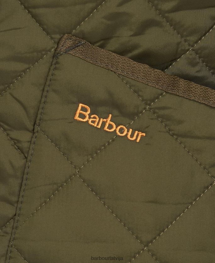 Barbour vīriešiem heritage liddesdale stepēta jaka P8J88A77 apģērbs melns