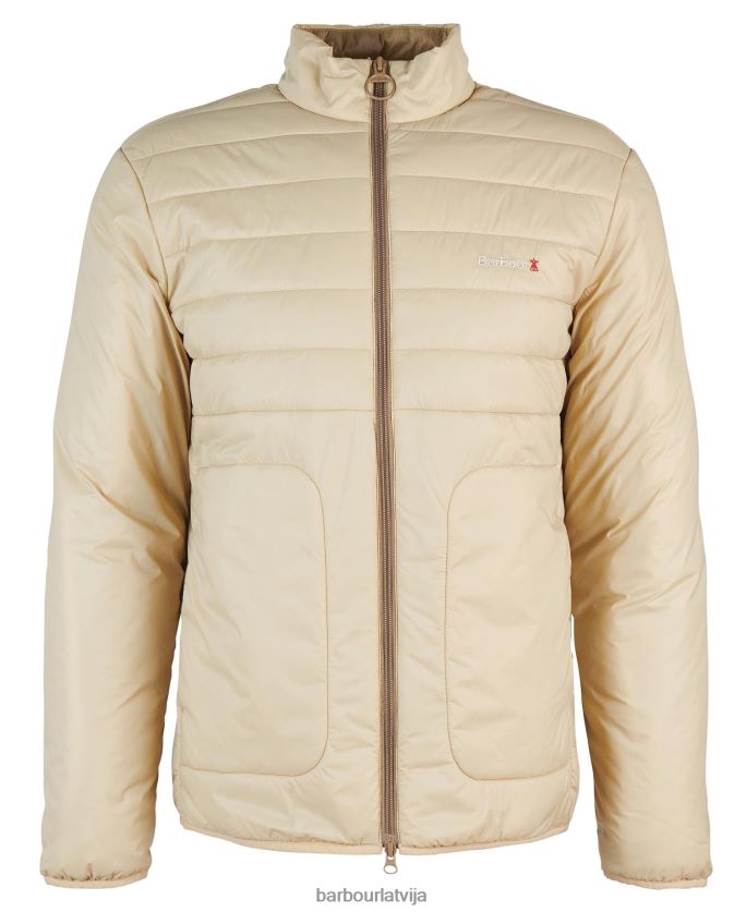 Barbour vīriešiem vasaras baffle stepēta jaka P8J88A92 apģērbs olivīns