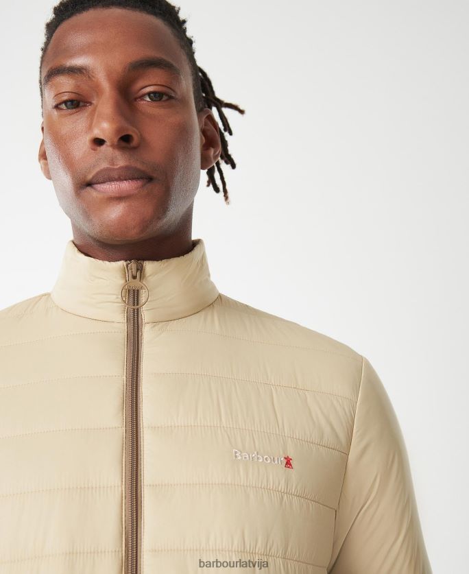 Barbour vīriešiem vasaras baffle stepēta jaka P8J88A92 apģērbs olivīns
