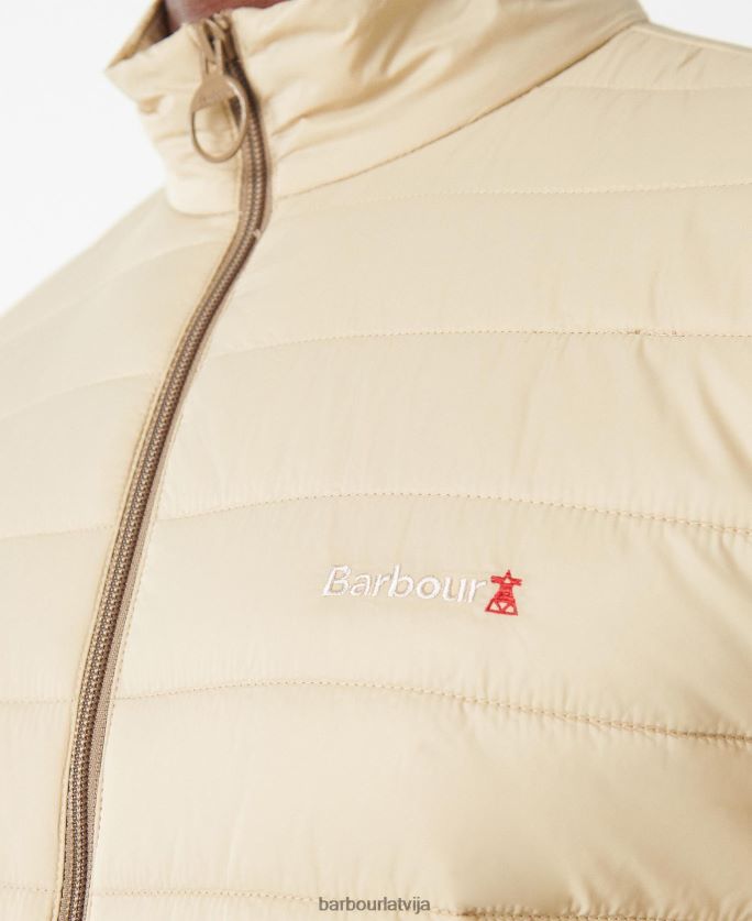 Barbour vīriešiem vasaras baffle stepēta jaka P8J88A92 apģērbs olivīns