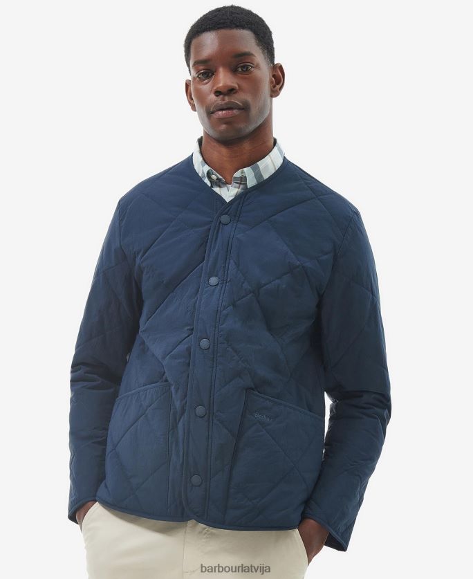 Barbour vīriešiem vasaras liddesdale stepēta jaka P8J88A111 apģērbs kukurūzas kāts