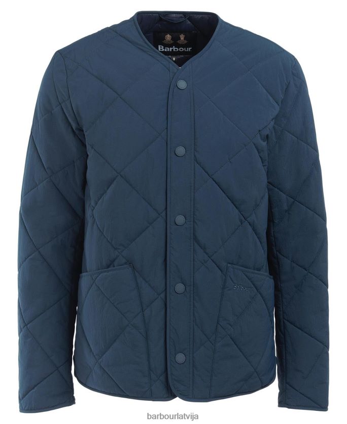 Barbour vīriešiem vasaras liddesdale stepēta jaka P8J88A111 apģērbs kukurūzas kāts