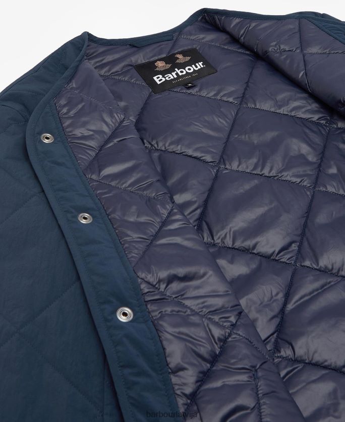 Barbour vīriešiem vasaras liddesdale stepēta jaka P8J88A111 apģērbs kukurūzas kāts