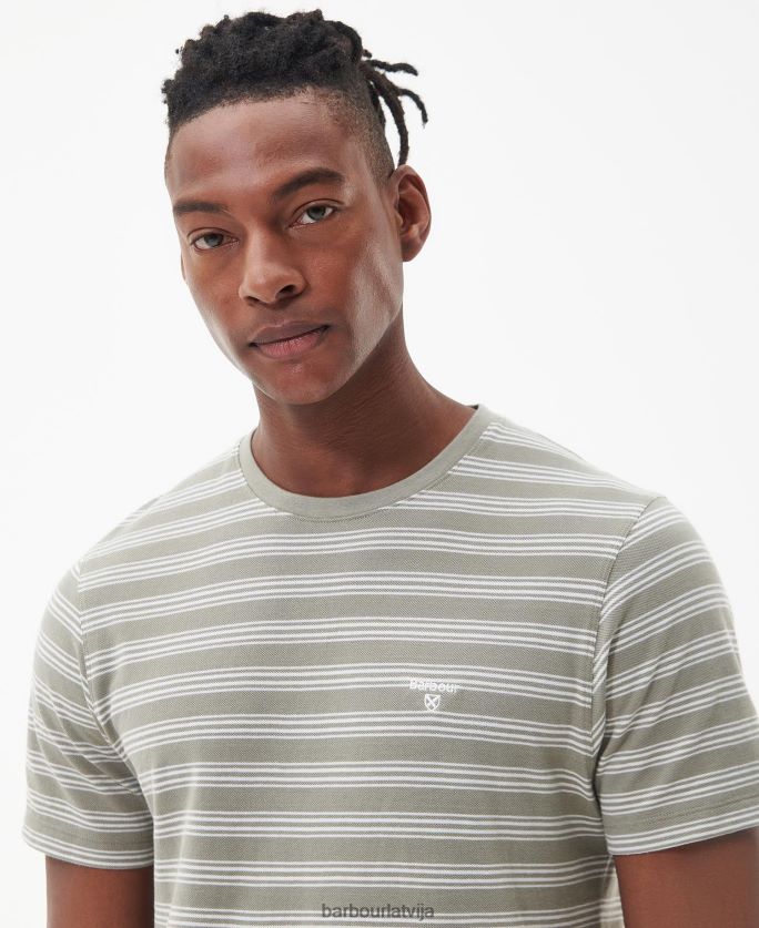 Barbour vīriešiem Sherburn t-krekls P8J88A815 apģērbs kukurūzas kāts