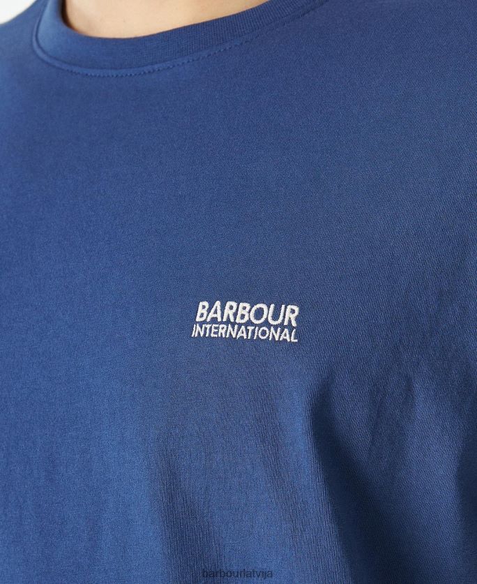 Barbour vīriešiem T-krekls ar griezes momentu P8J88A887 apģērbs čuksti balts