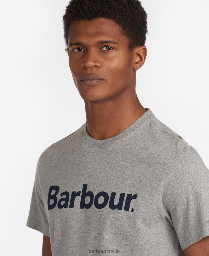 Barbour vīriešiem T-krekls ar logotipu P8J88A779 apģērbs jauna flote