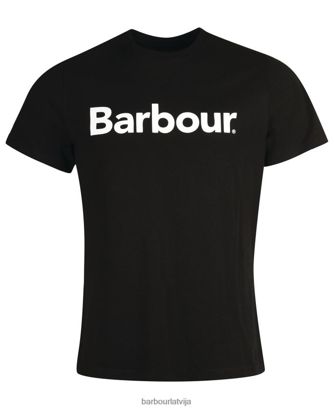 Barbour vīriešiem T-krekls ar logotipu P8J88A933 apģērbs koraļļu smiltis