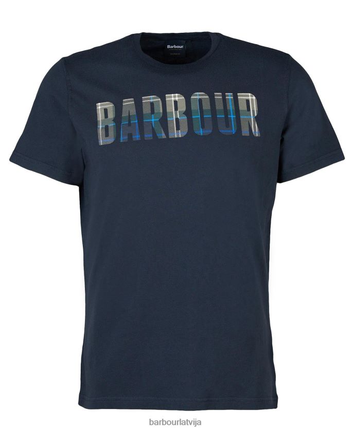 Barbour vīriešiem Thurso t-krekls P8J88A908 apģērbs asfalts/ambula