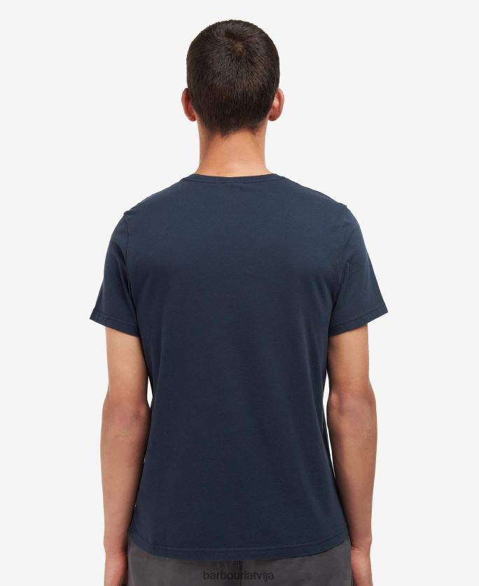 Barbour vīriešiem Thurso t-krekls P8J88A908 apģērbs asfalts/ambula