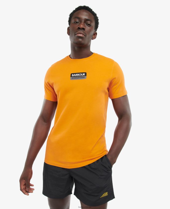 Barbour vīriešiem bennet t-krekls P8J88A903 apģērbs pulveris zils