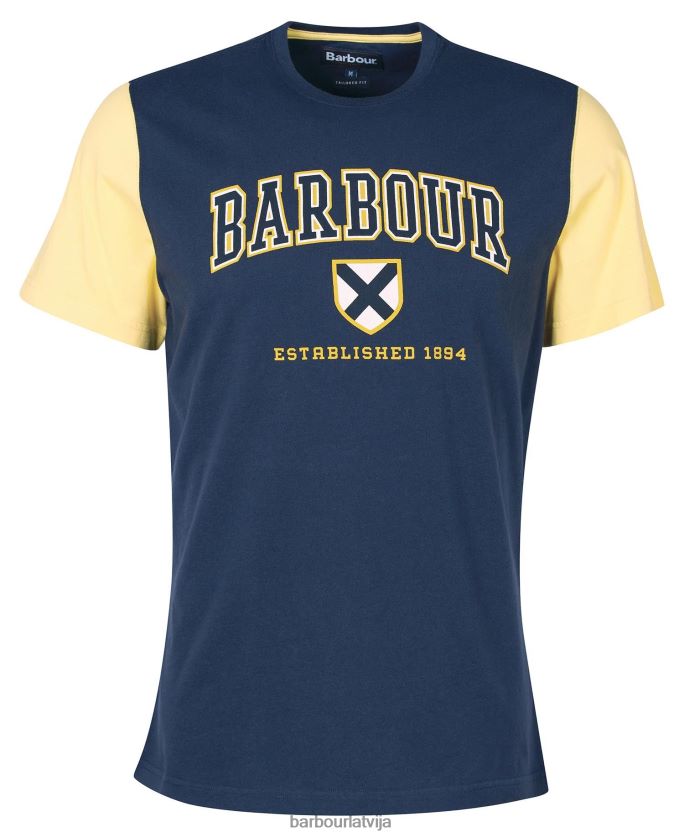 Barbour vīriešiem bodleian t-krekls P8J88A953 apģērbs platāns