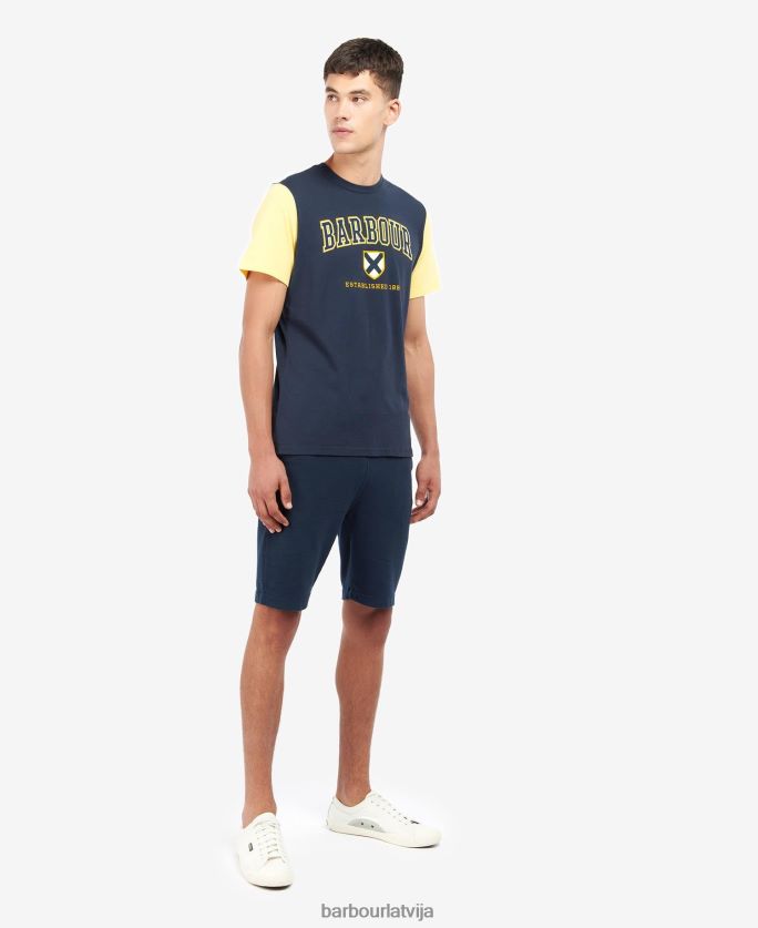 Barbour vīriešiem bodleian t-krekls P8J88A953 apģērbs platāns