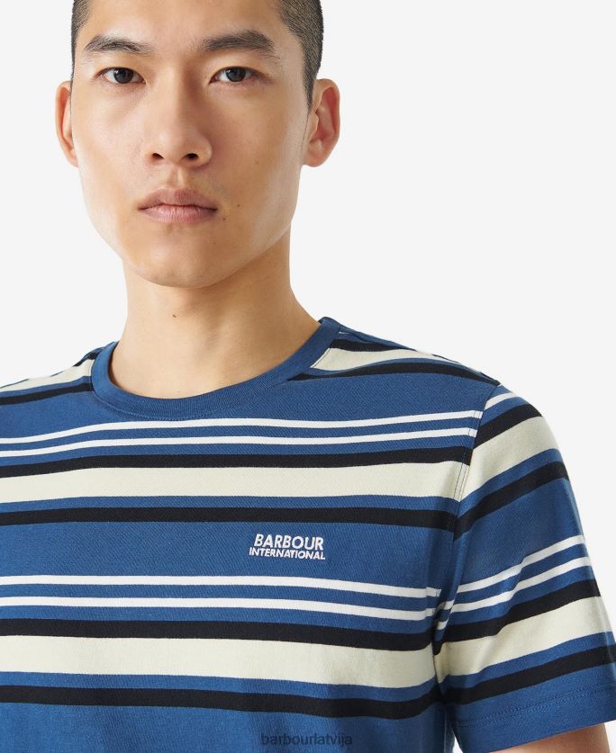 Barbour vīriešiem norwood t-krekls P8J88A891 apģērbs čuksti balts