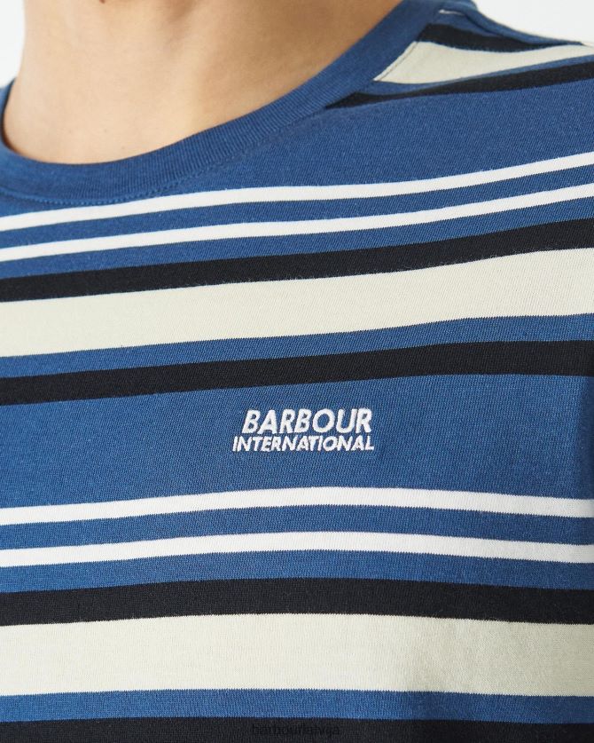 Barbour vīriešiem norwood t-krekls P8J88A891 apģērbs čuksti balts