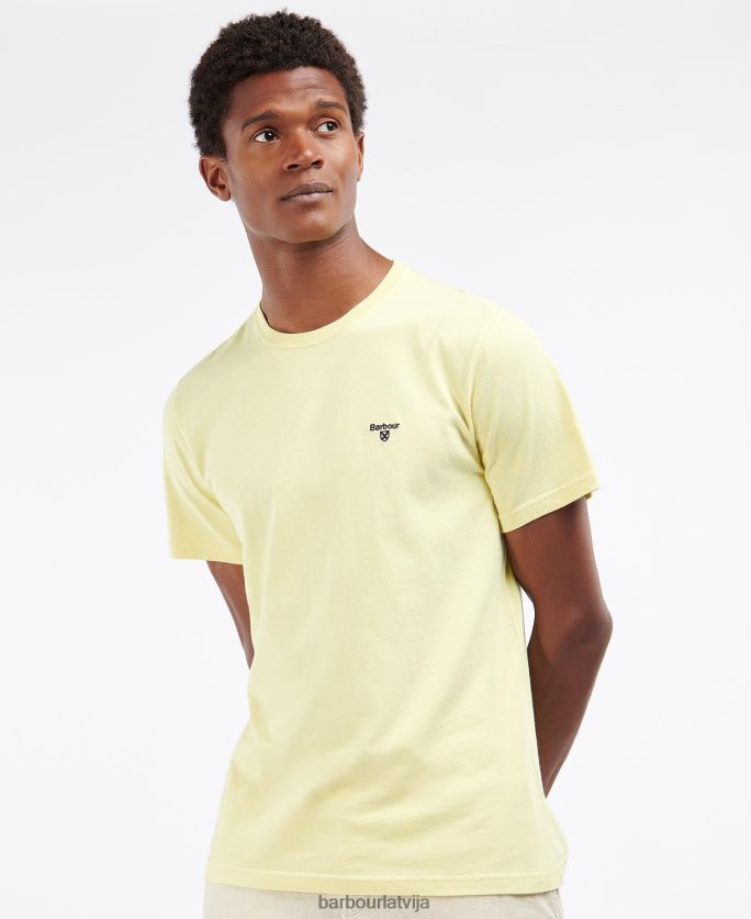 Barbour vīriešiem sporta t-krekls P8J88A812 apģērbs putekļainā piparmētra