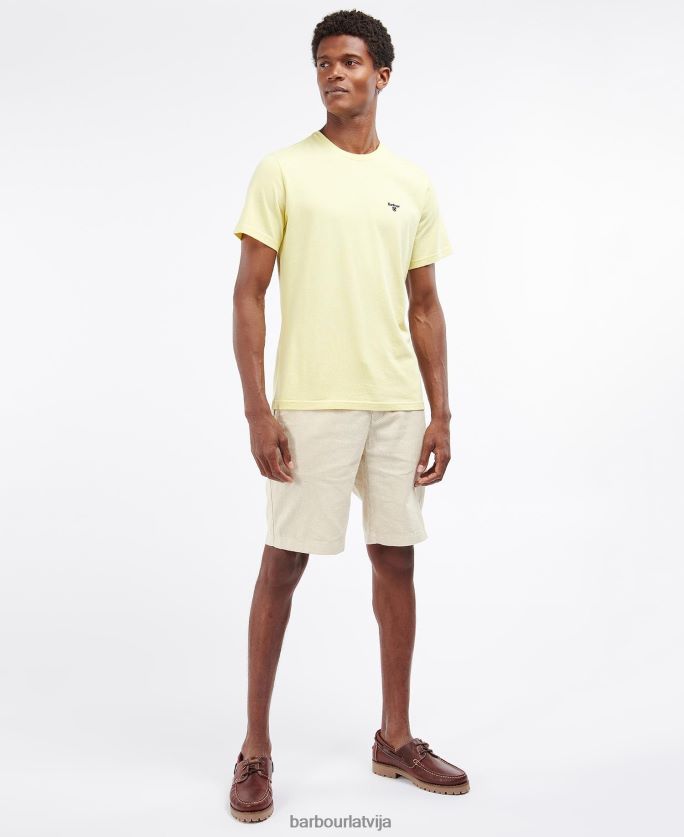 Barbour vīriešiem sporta t-krekls P8J88A812 apģērbs putekļainā piparmētra
