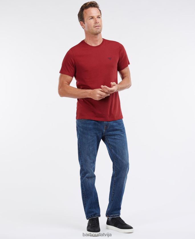 Barbour vīriešiem sporta t-krekls P8J88A971 apģērbs ezers zils