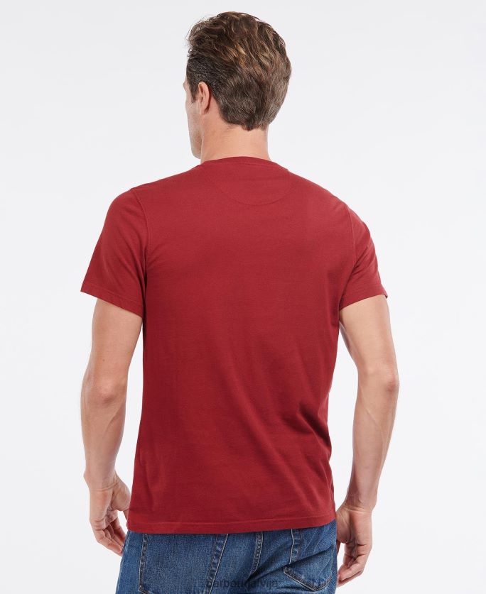 Barbour vīriešiem sporta t-krekls P8J88A971 apģērbs ezers zils