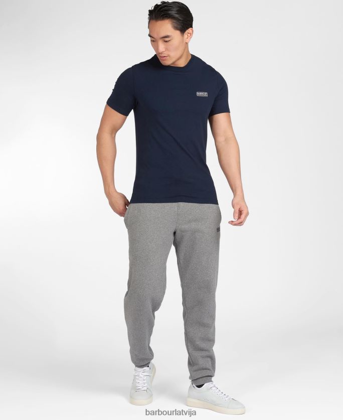 Barbour vīriešiem starptautisks t-krekla mazs logotips P8J88A766 apģērbs melns