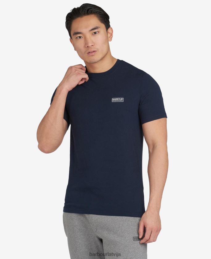 Barbour vīriešiem starptautisks t-krekla mazs logotips P8J88A766 apģērbs melns