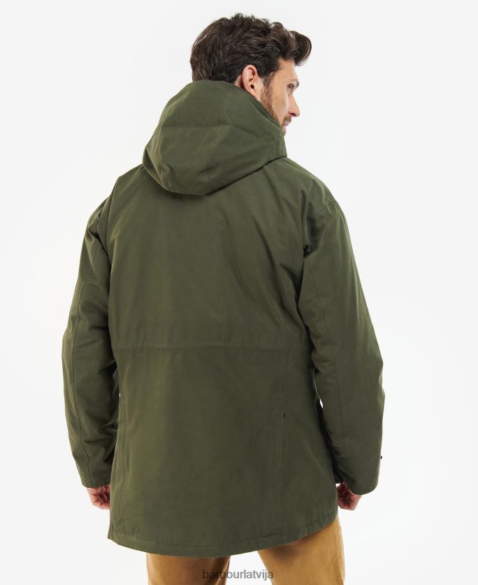 Barbour vīriešiem beaconsfield jaka P8J88A187 apģērbs olīvu