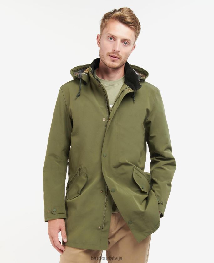 Barbour vīriešiem ūdensizturīgs chelsea ūdensizturīgs mac P8J88A216 apģērbs jūraszāles
