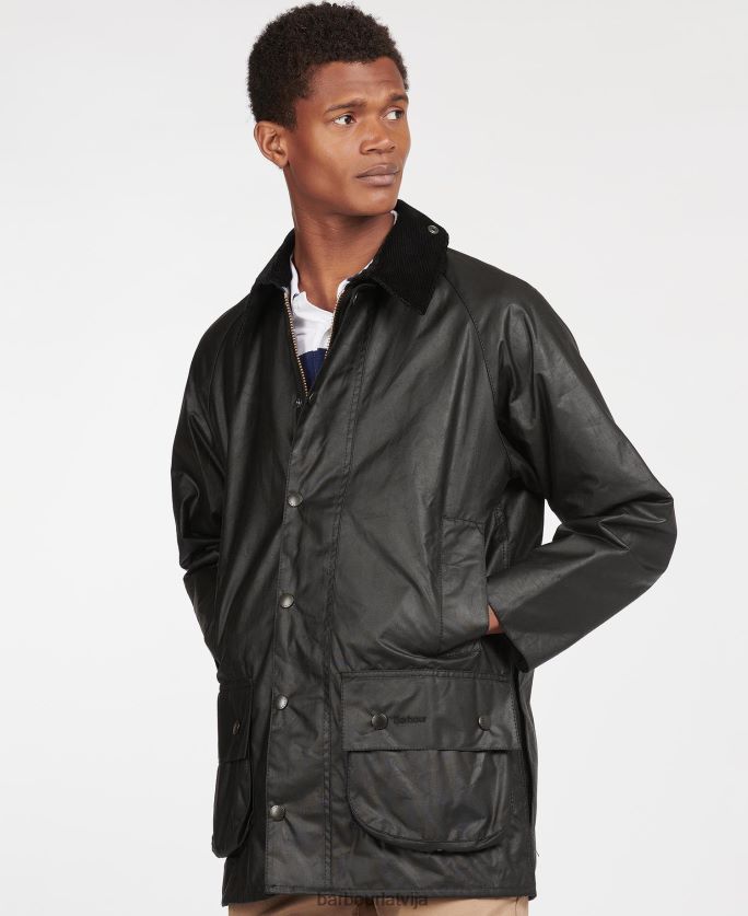 Barbour vīriešiem Beaufort vaska jaka P8J88A32 apģērbs melns