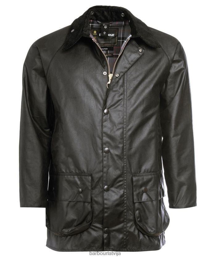 Barbour vīriešiem Beaufort vaska jaka P8J88A32 apģērbs melns