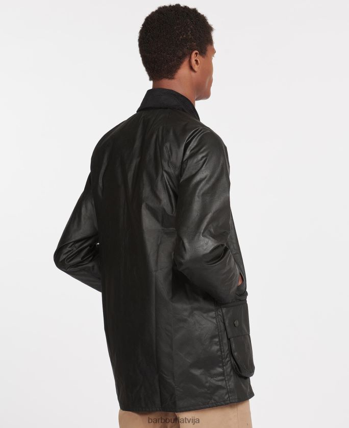 Barbour vīriešiem Beaufort vaska jaka P8J88A32 apģērbs melns