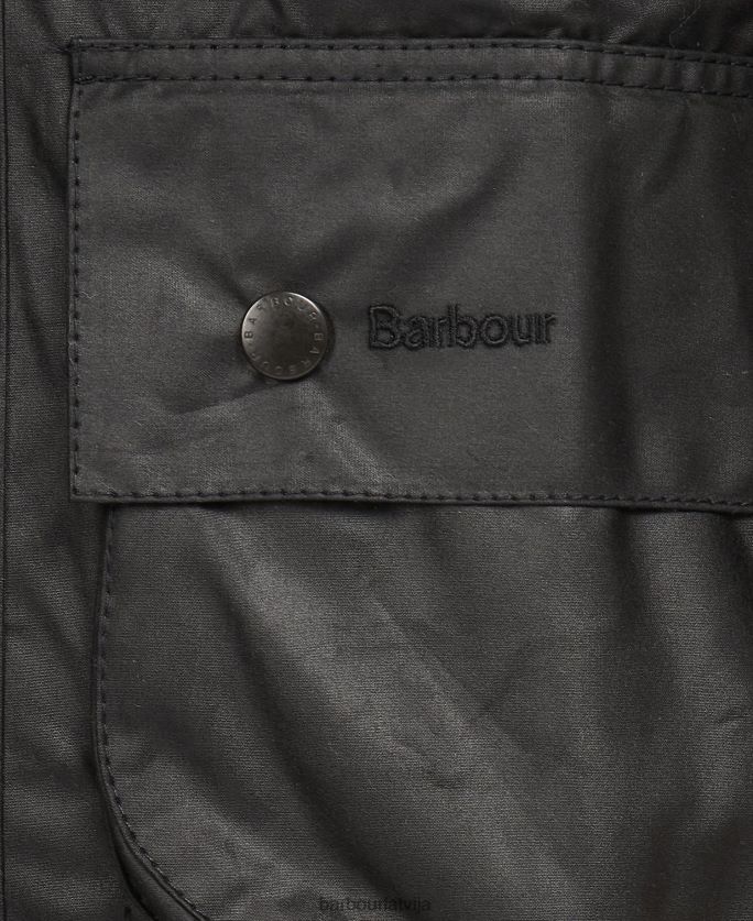 Barbour vīriešiem Beaufort vaska jaka P8J88A32 apģērbs melns