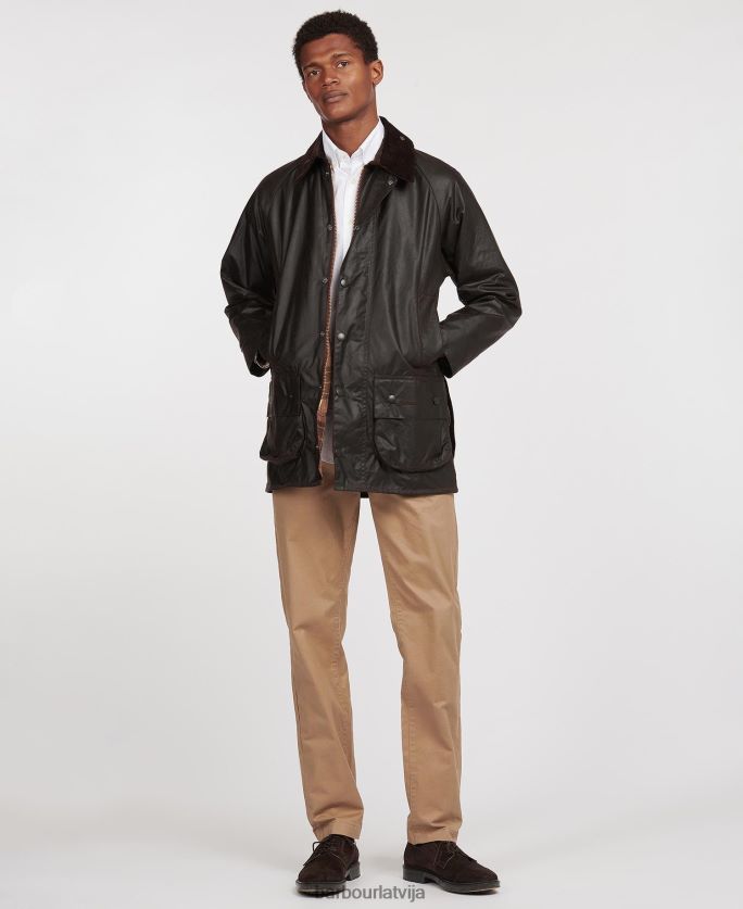 Barbour vīriešiem Beaufort vaska jaka P8J88A39 apģērbs melns