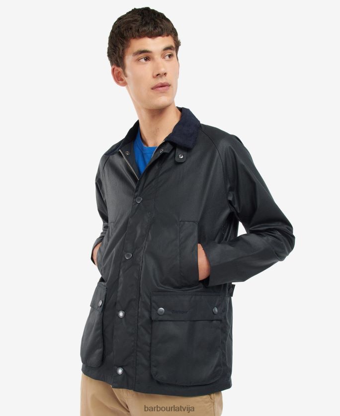 Barbour vīriešiem ambleton vaskota jaka P8J88A51 apģērbs klasiskā flote