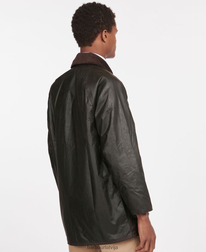 Barbour vīriešiem beaufort vaskota kokvilnas jaka P8J88A15 apģērbs melns